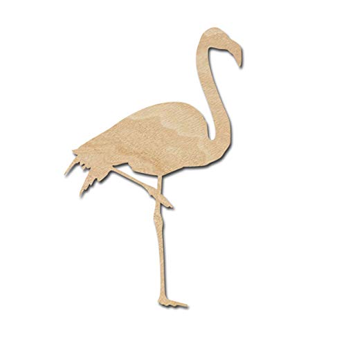 Flamingo Wood Cutouts for crafts, Laser Cut Wood Shapes 5mm thick Baltic Birch Wood, Multiple Sizes Available Elliefont Styles