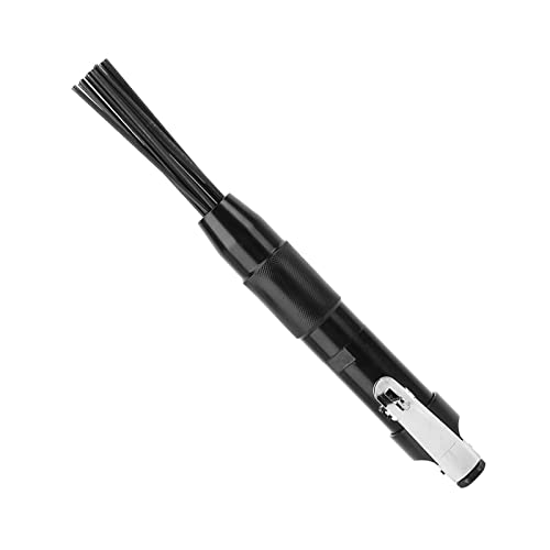 Needle Scaler Air Needle Scaler Steel 4400 RPM Needle Slag Cleaner Air Pneumatic Rust Slag Remove Deburring Cleaning Tool Qiilu
