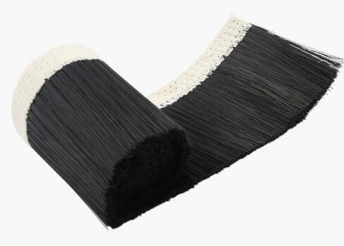 Flexible Nylon Strip Brush for Brush Vacuum Cleaner Engraving Machine Dust Cover CNC Router Spindle Motor (4 meter) ele ELEOPTION