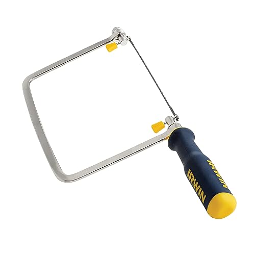 IRWIN Tools ProTouch Coping Saw (2014400), Blue & Yellow IRWIN