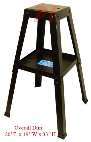 Universal 4 Legs Bench Grinder Buffer Vise Stand w/ Tool Tray Grinder Stand WoodArtSupply