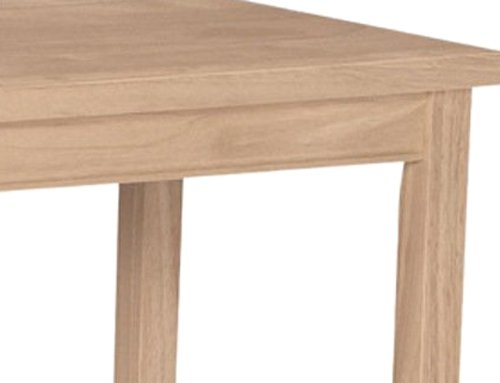 International Concepts Accent Table, Unfinished IC International Concepts