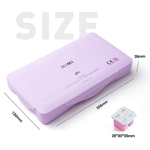 HIMI Gouache Paint Set,Art Supplies for Professionals,36 Colors 12g,Paint for Canvas and Paper HIMI