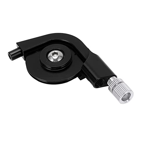 ZLXHDL Bicycle Disc Brake Conversion Aluminum CNC Machining Bike V Brake Adapter Cable Stroke Converter Caliper Regulator for Road Cycling(Black) ZLXHDL