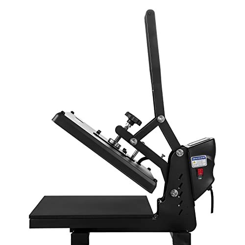 VEVOR Heat Press, 15x15 Power Heat Press Machine, Fast Heating, High Pressure Heat Press Machine for T-Shirt, Digital Industrial Sublimation Printer VEVOR