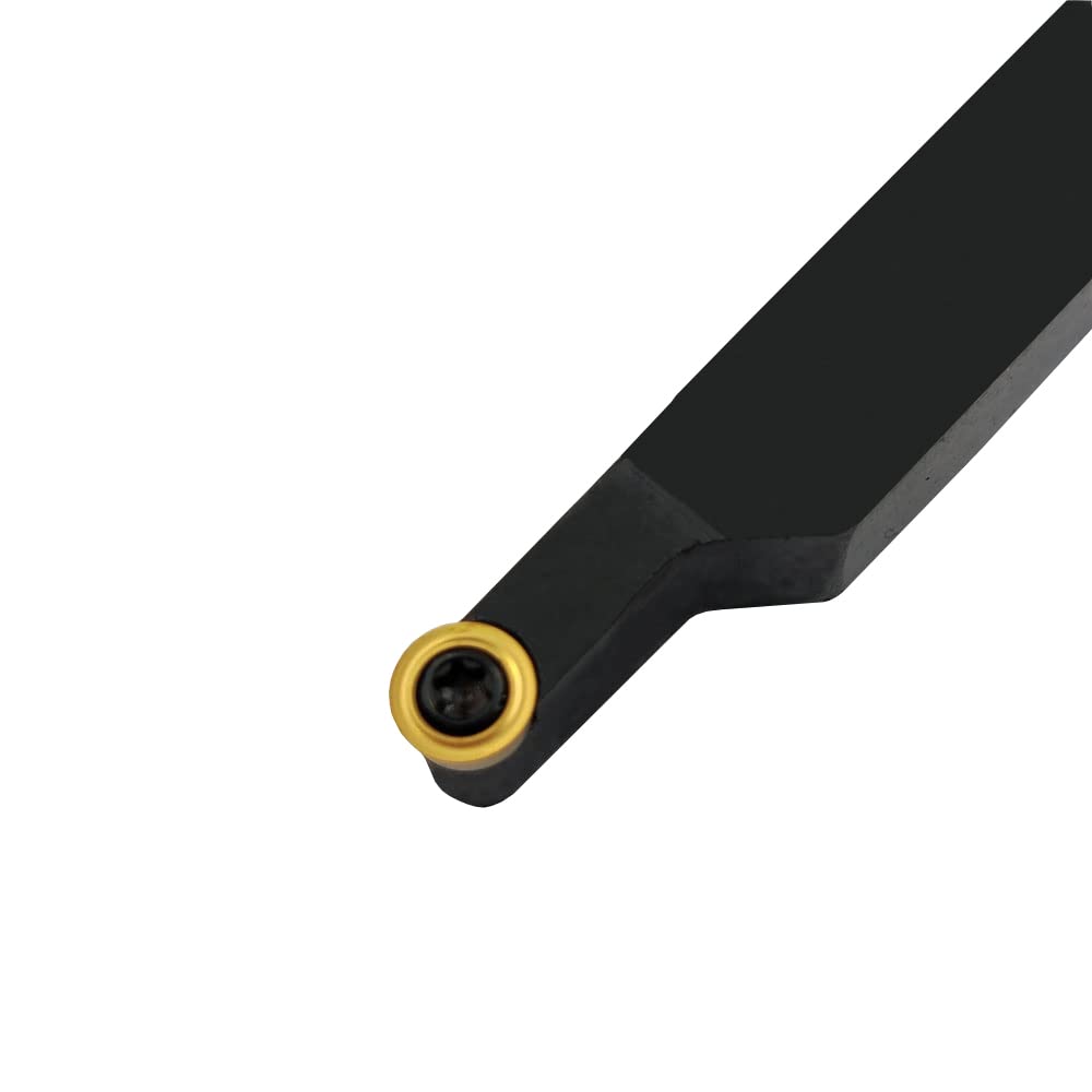 3/8” SRACR1010H06 + R3 Yellow Lathe Turning Holders 90 Degrees Lathe Turning & Profiling Tool Holder for Round Carbide Inserts RCMT0602 Right Hand zouzmin