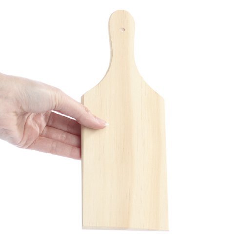 Package of 4 Unfinished Wooden Mini Cutting Boards for Decorating and Crafting WoodArtSupply