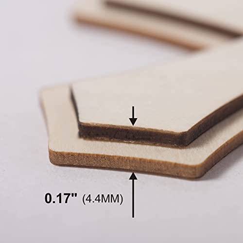 Pack of 12 Unfinished Wood Cross Blank Wooden Framed Cross Antique Shaped for DIY Projects with String… Cregugua