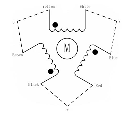 Cloudray Leadshine 3 Phase Stepper Motor 573S09-L-18 Stepper Driver 3DM580 for CO2 Laser Engraving Cutting Machine Cloudray