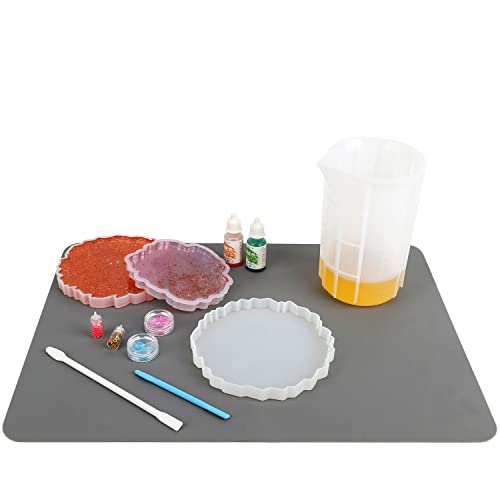 700ml Extra Large Silicone Mixing Cups for Epoxy Resin, Gartful 23 oz Measuring Cups, Casting Making Crafts, Acrylic Paint Pouring, Butter,Chocolate, Gartful