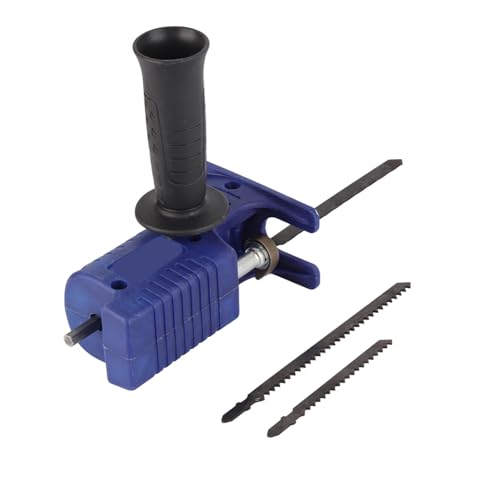 Electric Drill to Reciprocating Saw Adapter, Portable Electric Jig Saw for Wood Metal Cutting, Power Hand Saw Drill Attachment, Electric Drill Yosoo