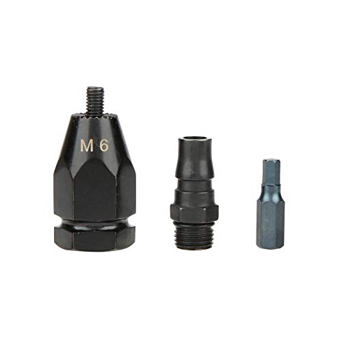 Pneumatic Riveting Gun, Pull Nut Automatic Air Riveter Nut Gun Tool for Metal Plate, Pipe and Manufacturing Industry Riveting (KP-739A) Walfront