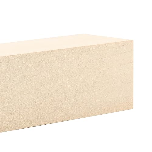 MUKCHAP 8Pcs 6 x 2 x 2 Inch Basswood Carving Blocks, 15 x 5 x 5cm Whittling Wood Blocks, Unfinished Basswood Carving Blocks for Beginners, DIY, MUKCHAP