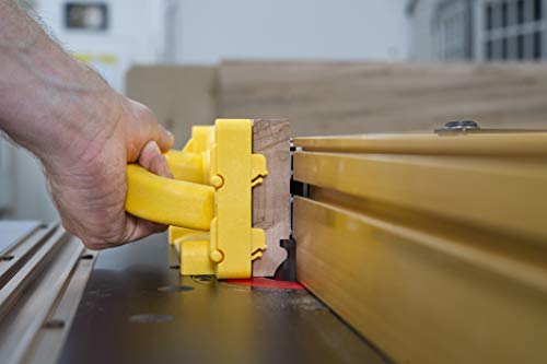 MICROJIG - GRR-RIP BLOCK Smart Pushblock for Router Table, Jointer, and Band Saws MICRO JIG