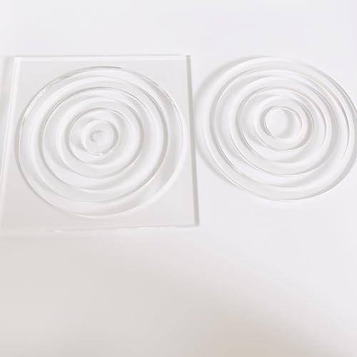 Multi Circle Router, Tracing Template, Router Inlay Template, Router Jig, Woodworking Template, Craft Template Phocaea