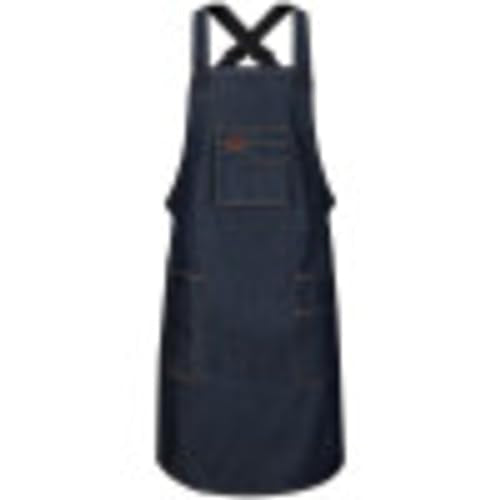 Red Kap Shop Apron, Denim, 28W x 36L Red Kap