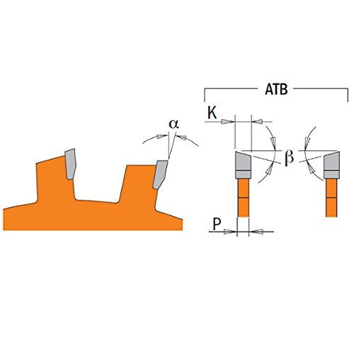 CMT 240.008.04 Biscuit Joiner Blade, 4-Inch Diameter x 8 Teeth, PTFE-Coated. CMT