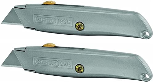Stanley 10-099 6 in Classic 99 Retractable Utility Knife, 2-Pack Stanley