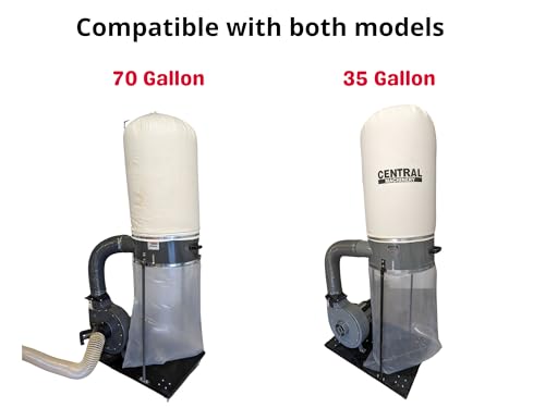 Harbor Freight Dust Collector Bags for Central Machinery 35 and 70 Gallon Dust Collectors | Made in USA Buckeye Farms