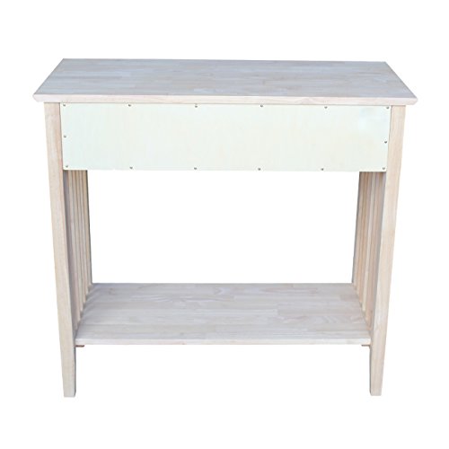 International Concepts Mission Styled Server and Console Table, Unfinished IC International Concepts