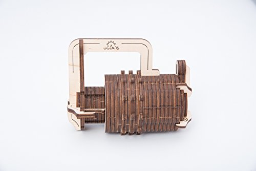 UGears UTG0017 Combination Lock Wooden 3D Mechanical Puzzle UGEARS