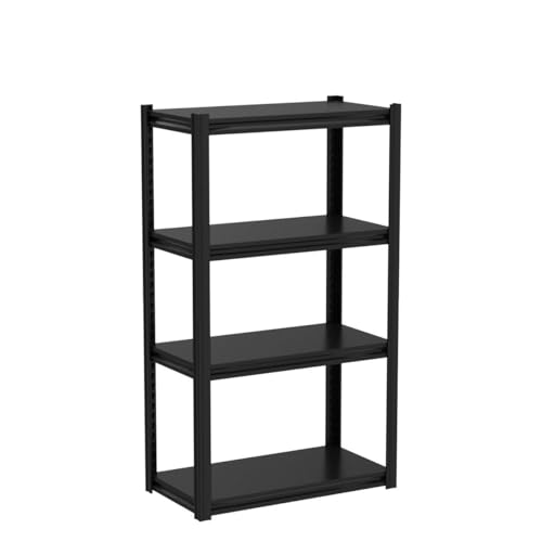 Raybee Garage Shelving Adjustable Storage Shelves 4 Tier Metal Shelving Unit Industrial Metal Shelves for Storage Garage Shelf Storage Rack for Raybee