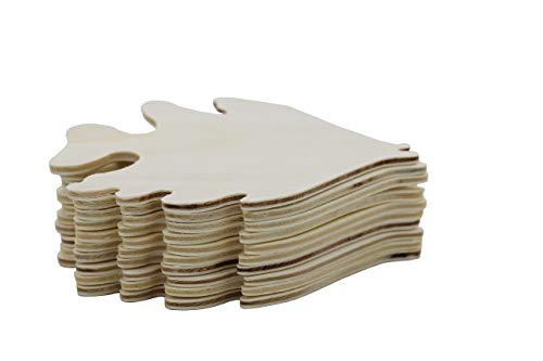 Creative Hobbies® 3.5 Inch Unfinished Wooden Shapes - Ready to Paint or Decorate Fish Shape | 12 Pack Creative Hobbies