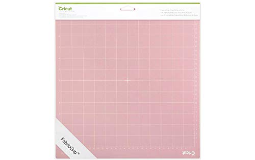 Cricut FabricGrip Adhesive Cutting Mat 12" x 12", High Density Fabric Craft Cutting Mat, Made of Material to Withstand Increased Pressure. Use For Cricut