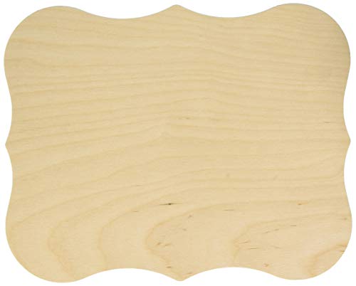 Walnut Hollow 41165 Baltic Birch Simple Shape Chippendale, Beige Walnut Hollow