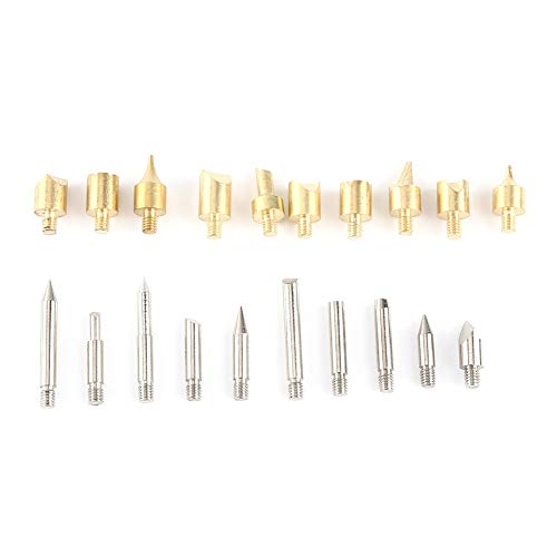 28pcs Wood Burning Kit Wood and Leather Pyrography Full Set Wood Burning Soldering Tips Burning Carving Embossing Soldering Kit Wood Burner Tool Walfront