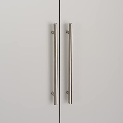 Prepac HangUps 36" Upper Storage Cabinet in Light Gray - Stylish Wall-Mounted Solution for Every Room Prepac