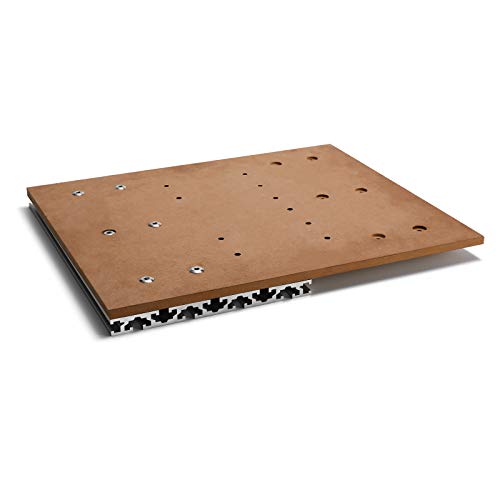 Genmitsu T-Slot Table 3040 Extension Aluminum Spoilboard, Work with 3018 Y-Axis Extension Kit, Compatible with 3018-PROVer/3018-PROVer Mach3/3018-MX3 Genmitsu