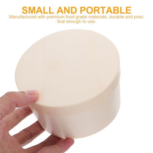Ciieeo 18.8CM Unfinished Round Box DIY Round Unfinished Wooden Boxes Mini Round Wooden Box Storage Wooden Box for Jewelry Box Craft Kit for Kids Ciieeo