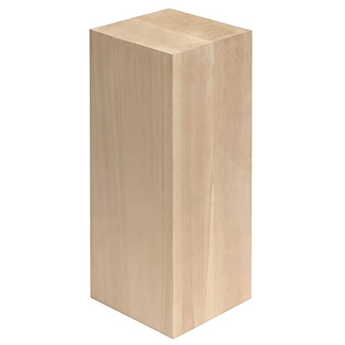 BeaverCraft BW1 Large Basswood Carving Block 10 x 4 x 4 Inches Carving Wood Blocks Whittling Wood Blocks Basswood for Wood Carving Wooden Blocks for BeaverCraft