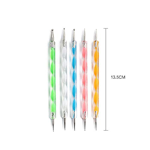 Chironal 24Pcs Painting Rocks Coloring Drawing DIY Tools Creative Mandala Dotting Tools Set Chironal