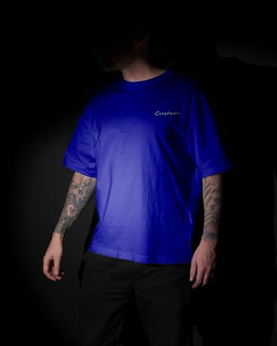 Karpoulra Tshirt Ruler Guide for Vinyl Alignment - Left Chest, T Shirt Ruler Alignment Tool Placement for Embroidery Heat Press Printing (Adult Men Karpoulra