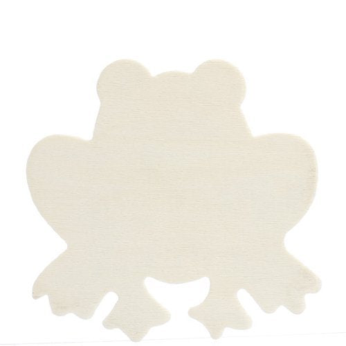 Package of 24 Unfinished Wood Sitting Frog Cutouts for Painting and Crafting WoodArtSupply