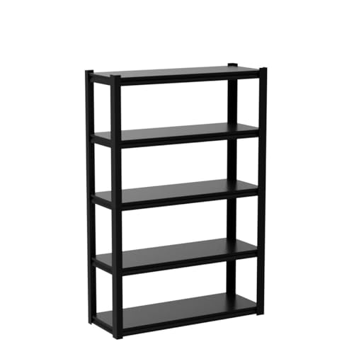 REIBII Garage Shelving Heavy Duty Garage Storage Shelves, Extra Large Adjustable Storage Rack with 5-Tier Metal Shelving Unit, 2050LBS Loads Heavy REIBII