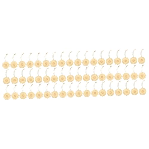 MAGICLULU 150 Sets Unfinished Wooden Cutouts Pendant chip Wooden Plate Home Decorations Pillar Child Crafts Party Supplies Flower Decoration Painted MAGICLULU