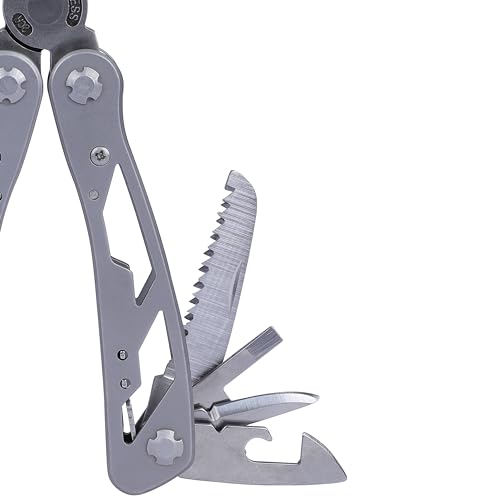 STANLEY Multitool, 12-in-1, Stainless Steel, Black Pouch (84-519K) Stanley