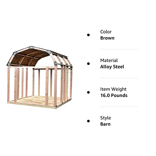 Instant Framer Kit Barn Style Shed Kit ShelterIt