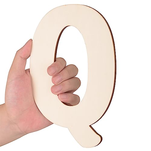 Wooden Letters 8 Inch Wood Letter P Cutouts Unfinished Wooden Alphabet Letters for Wall Decor Crafts DIY Painting Birthday Party Nursery Holiday She Love