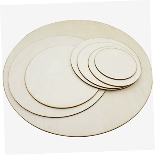 COHEALI 50pcs Xmas DIY Craft Wood Nativity Crafts Christmas Unfinished Wood Cutout DIY Art Craft Painting Slices Wood Burning Kit DIY Painting Crafts COHEALI