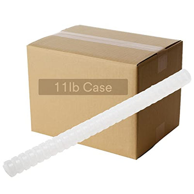 3M Hot Melt Adhesive 3792TCQ Hot Glue, Multi-Purpose, Woodworking, Upholstery, Clear, 5/8 in x 8 in, 11 lb