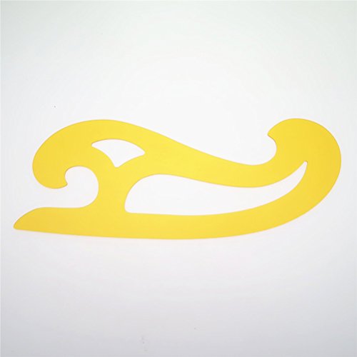 Healifty 3pcs French Curve Set Drawing Stencil Templates Ruler for Craft Sewing Healifty