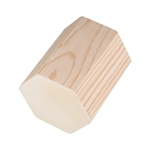 KALLORY 2 Pcs Wood Pencil Stand Silverware Holder Wood Boxes for Crafts Wood Pencil Rack Unfinished Pencil Holder to Paint Wood Pencil Cup Makeup KALLORY