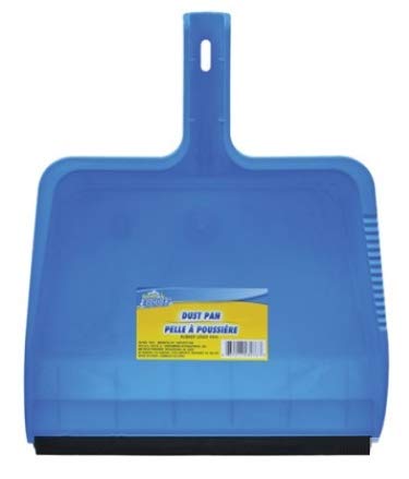 Scrub Buddies Large Jumbo Heavy Duty Commercial Dustpan for Home, Kitchen, Bath, Office Blue Dust Pan Scrub Buddies