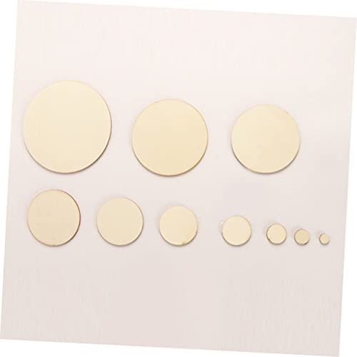 COHEALI 50pcs Xmas DIY Craft Wood Nativity Crafts Christmas Unfinished Wood Cutout DIY Art Craft Painting Slices Wood Burning Kit DIY Painting Crafts COHEALI