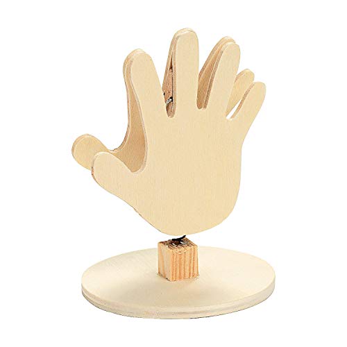 Do It Yourself Wood Praying Hands Note Holder - Crafts for Kids and Fun Home Activities Fun Express