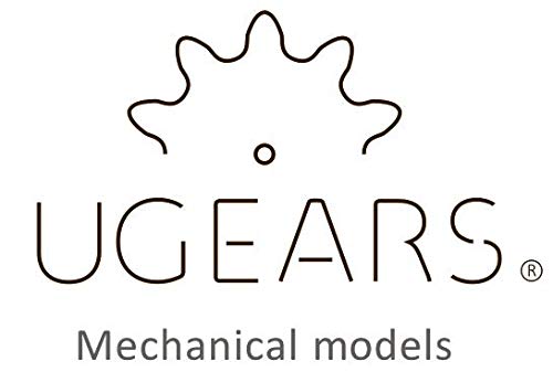 UGEARS Models 3-D Wooden Puzzle - Mechanical Heavy Boy Truck VM-03 Wooden Model Kit for Adults and Teens